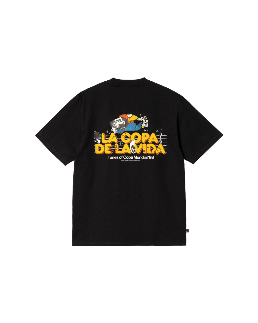 Alternative view of ALLEZ BLACK T-SHIRT