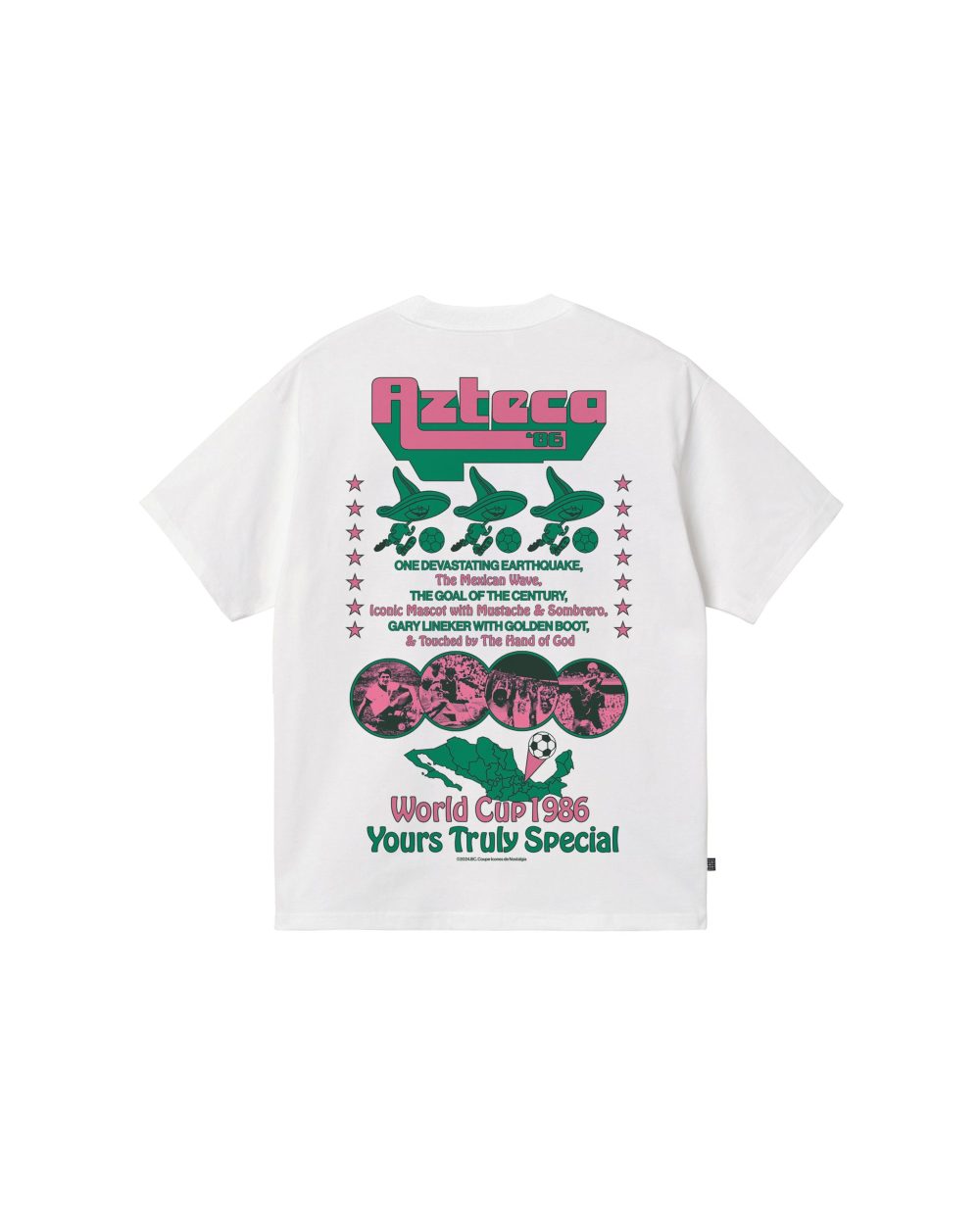 Alternative view of AZTECA WHITE T-SHIRT