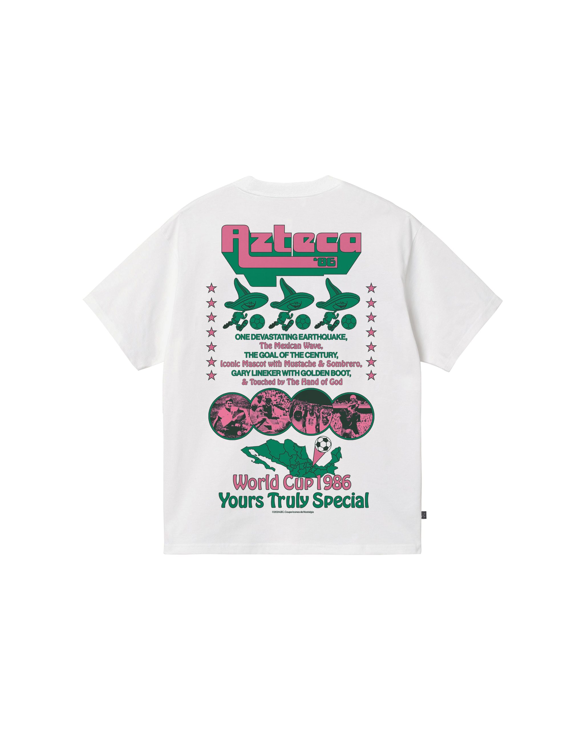 Alternative view of AZTECA WHITE T-SHIRT