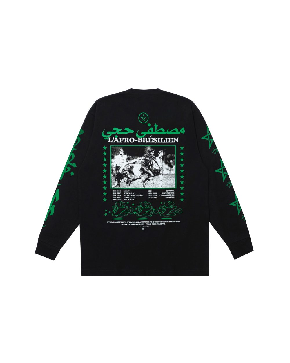 Alternative view of HADJI BLACK L/S T-SHIRT