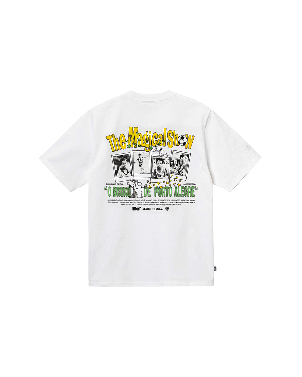 Alternative view of GAÚCHO WHITE T-SHIRT