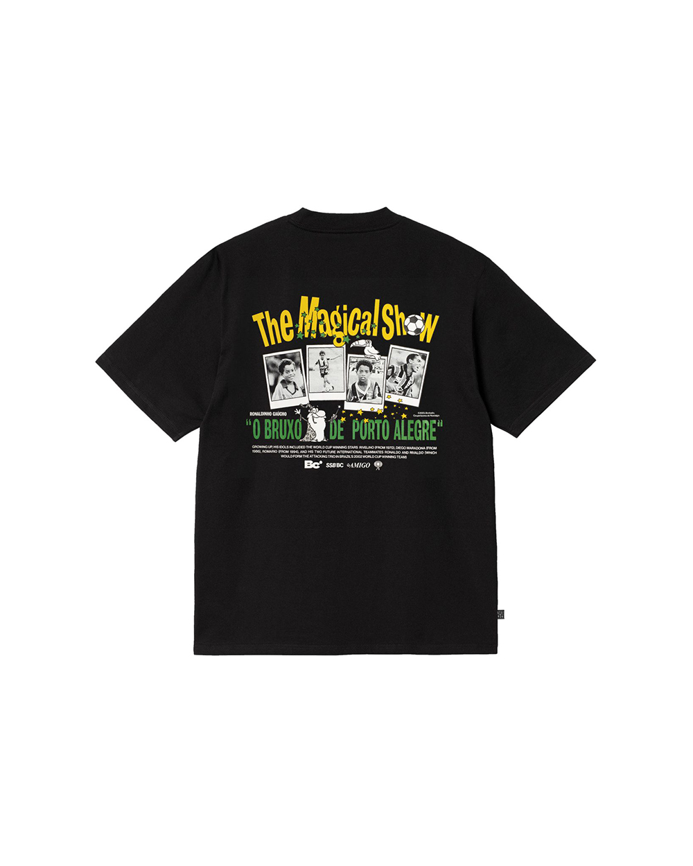 Alternative view of GAÚCHO BLACK T-SHIRT
