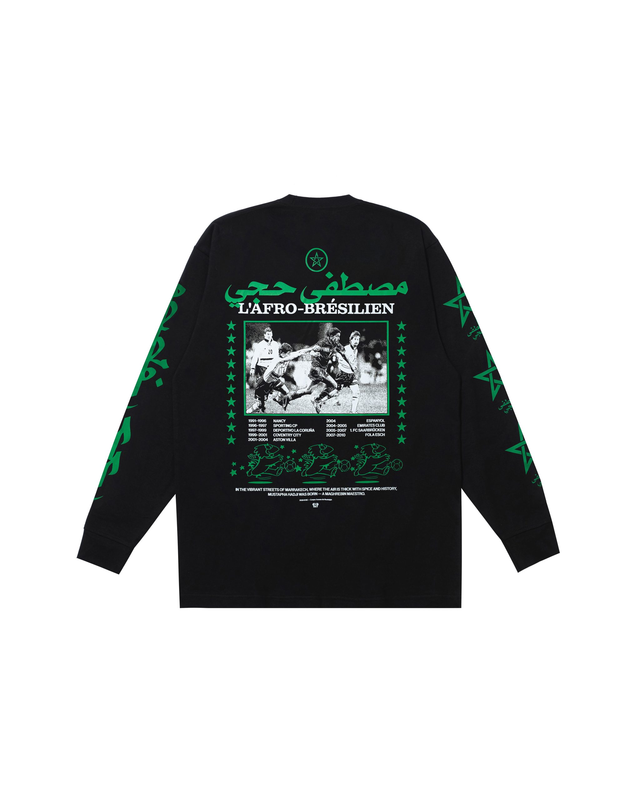 Alternative view of HADJI BLACK L/S T-SHIRT